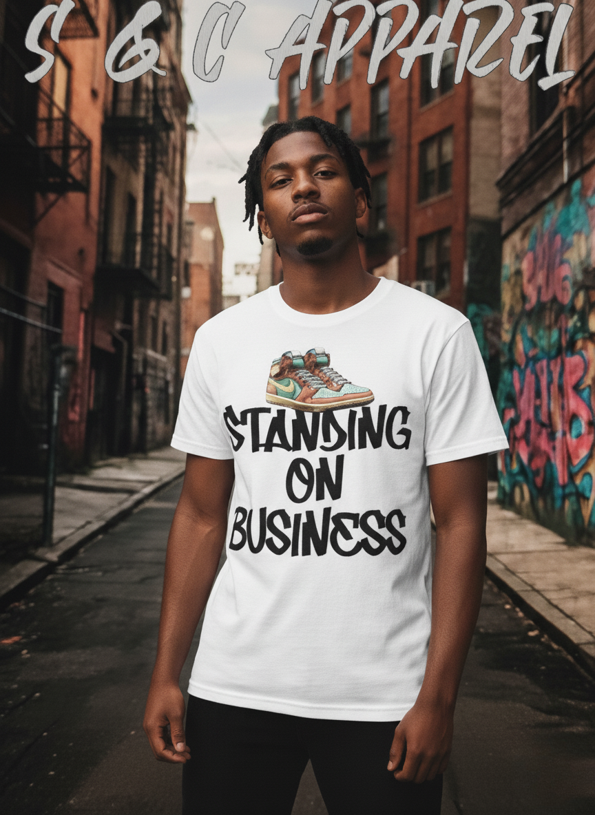Standing on Business ~ Men w/Sneakers